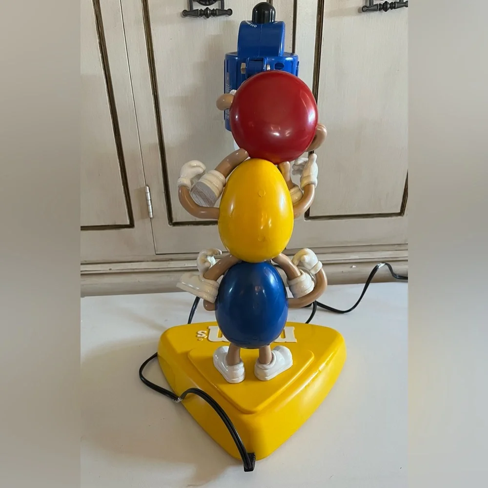 Vintage Stacking M&M’s table lamp collectible rare adjustable lamp